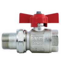 Кран шаровой со сгоном Itap IDEAL бабочка 1"1/4