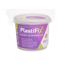 Замазка сантехническая PlastiFix, банка 250гр