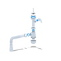 Сифон Ани Грот 1.1/2"х40 с литым вып.,c отводом д/стир.машины,с гибк.труб. 40х40/50