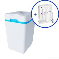 Фильтр для умягчения воды Аквафор WS 800-K/0.35 + Морион DWM-101SN