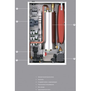 Котел электрический E.C.A. Arceus ST - 24 кВт, 1 контур, 3х-ход. клапан с мотором, датчик бойлера