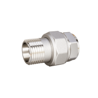 Сгон разъемный (американка) DN32 (1 1/4") ВР/НР латунь никель