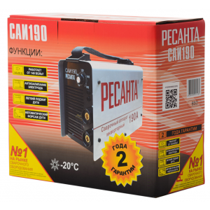 Сварочный аппарат инверторный Ресанта САИ 190