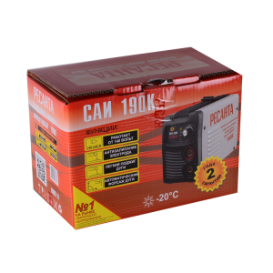 Сварочный аппарат инверторный Ресанта САИ190К (компакт)