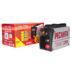 Сварочный аппарат инверторный Ресанта САИ220К (компакт)