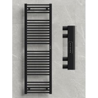 Полотенцесушитель электрический "RIFAR D-LINE" DL-150-60-BM, цвет "Чёрный янтарь", мощность 430 Вт