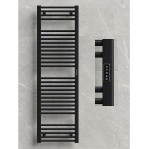 Полотенцесушитель электрический "RIFAR D-LINE" DL-150-45-BM, цвет "Чёрный янтарь", мощность 320 Вт