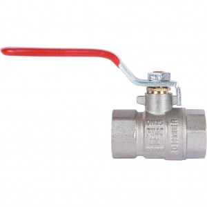 Кран шаровой Rommer 1/2"  ВН/ВН, ручка рычаг
