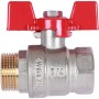 Кран шаровый Rommer 3/4"  ВН/НР, ручка бабочка