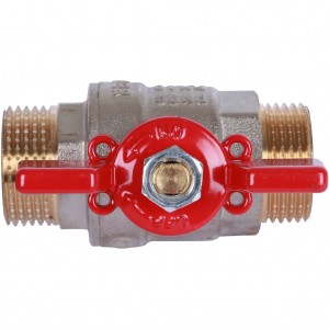 Кран шаровый Rommer 3/4"  НР/НР, ручка бабочка