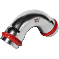 Угольник Rommer 90° ВПр-ВПр, 35, из нержавеющей стали прессовой Угольник Rommer 90° ВПр-ВПр, 35, из нержавеющей стали прессовой