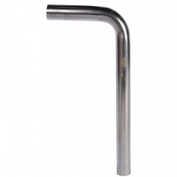 Отвод безраструбный Rommer 90&deg; НПр-НПр, 15х70х160, из нержавеющей стали прессовой