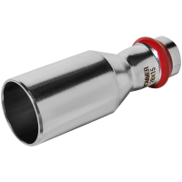 Муфта переходная Rommer ВПр-НПр, 28х15, из нержавеющей стали прессовой Муфта переходная Rommer ВПр-НПр, 28х15, из нержавеющей стали прессовой