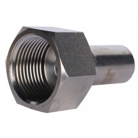 Вставка переходная Rommer НПр-ВР, 22х1, из нержавеющей стали прессовой