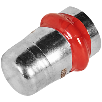 Заглушка Rommer ВПр, 18, из нержавеющей стали прессовой Заглушка Rommer ВПр, 18, из нержавеющей стали прессовой