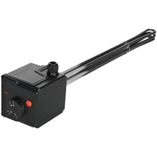 ТЭН STOUT 6 kW (3 фазы) 1 1/2 "+ 2 термостата (основной и аварийный)