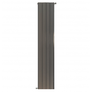 Дизайн-радиатор алюминиевый Stout Sebino 2000 6 секции  универсальное подключение (серый)