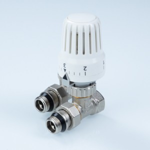 Комплект терморег-го оборуд-я д/рад., прямой 1/2" (термост-ая головка, термостат-й клапан, запорный Комплект терморег-го оборуд-я д/рад., прямой 1/2" (термост-ая головка, термостат-й клапан, запорный