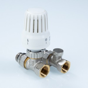 Комплект терморег-го оборуд-я д/рад., прямой 1/2" (термост-ая головка, термостат-й клапан, запорный Комплект терморег-го оборуд-я д/рад., прямой 1/2" (термост-ая головка, термостат-й клапан, запорный