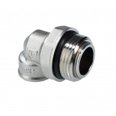 Отвод коллекторный с вращающимся штуцером 1"х1/2" нар.-вн. Отвод коллекторный с вращающимся штуцером 1"х1/2" нар.-вн.