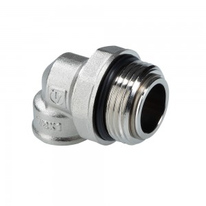 Отвод коллекторный с вращающимся штуцером 1"х1/2" нар.-вн. Отвод коллекторный с вращающимся штуцером 1"х1/2" нар.-вн.