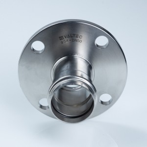 Соединитель с переходом на фланец, нержавеющая сталь 42хDN40