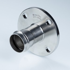 Соединитель с переходом на фланец, нержавеющая сталь 42хDN40