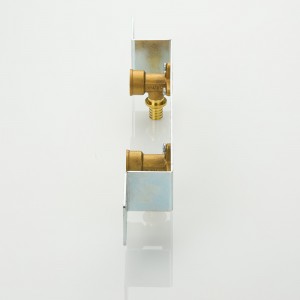 Пластина монтажная с водорозетками 16(2,2) х 1/2"