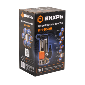 Дренажный насос Вихрь ДН-550Н