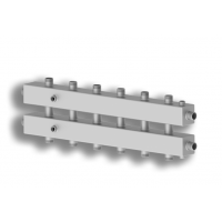 Гидравлический коллектор комбинированный Север-КМ5, 70кВт, G 1 1/4", 5 контуров