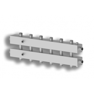 Гидравлический коллектор комбинированный Север-КМ5, 70кВт, G 1 1/4", 5 контуров
