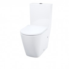 Унитаз-компакт Iddis Slide, без ободка, гор. вып., смыв торнадо, сид. дюропласт, микролифт, EasyFix
