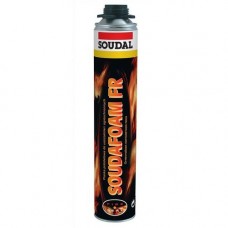 Пена монтажная Soudal Soudafoam 1K FIRE GUN 12*750 мл огнестойкая (пистолетная)