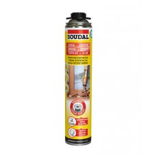 Пена монтажная Soudal 50 12*750 мл зимняя, жёлтая (пистолетная)