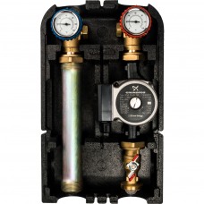 STOUT Насосная группа с прямым контуром 1" с насосом Grundfos UPSO 25-65 в теплоизоляции