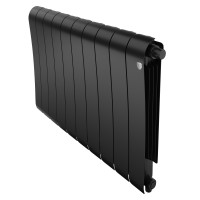 Дизайн-радиатор бимет. Royal Thermo Infinity Noir Sable VDR 500 x 100 - 10 секц.(нижн. подкл.)