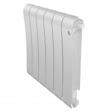 Дизайн-радиатор бимет. Royal Thermo Infinity Bianco Traffico VDR 500 x 100 - 6 секц.(нижн.подкл.)