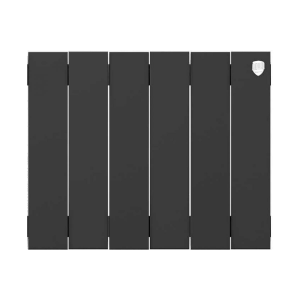 Дизайн-радиатор бимет. Royal Thermo PianoForte Noir Sable VDR 300 x 100 6 секц. (нижн. подкл.)