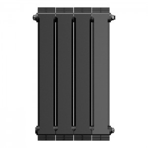 Дизайн-радиатор бимет. Royal Thermo PianoForte Noir Sable 500 x 100 - 4 секц.