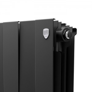 Дизайн-радиатор бимет. Royal Thermo PianoForte Noir Sable 500 x 100 - 4 секц.