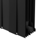 Дизайн-радиатор бимет. Royal Thermo PianoForte Noir Sable 500 x 100 - 4 секц.