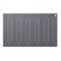 Дизайн-радиатор бимет. Royal Thermo PianoForte Silver Satin 500 x 100- 12 секц.