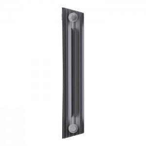 Дизайн-радиатор бимет. Royal Thermo PianoForte Silver Satin 500 x 100 - 4 секц.