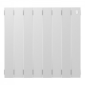 Дизайн-радиатор бимет. Royal Thermo PianoForte Bianco Traffico 500 x 100- 8 секц.