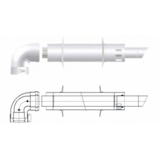 Комплект коаксиальный Termica 60x100-750 антиобледенительный универсальный